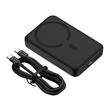 Baseus Acumulator extern Mini Wireless Fast Charger 10000mAh, 30W, cablu Type-C la Type-C, 30cm, Negru