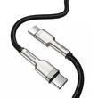 Baseus Cablu Cafule Series Metal Type-C la Type-C Black (1m, 100W, impletitura nylon)resigilat