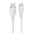 Baseus Cablu USB la Type-C Pudding Series Fast Charging, 100W, 1.2m , Alb