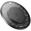 Baseus Incarcator inductiv Wireless Simple 2, 15W cu cablu Type-c la Type-c, Negru