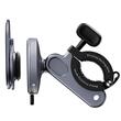 Baseus Suport Telefon 2 în 1 Magnetic pentru Bicicleta PrimeTrip Series, sistem de fixare cu clipsare patentat, Negru