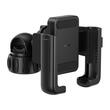 Baseus Suport Telefon pentru Bicicleta GoTrip, rotatie 360, anti-vibratii, blocare cu surub, pentru telefoane cu diagonala 5.7 - 7.2 inch, Negru
