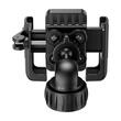 Baseus Suport Telefon pentru Bicicleta GoTrip, rotatie 360, anti-vibratii, blocare cu surub, pentru telefoane cu diagonala 5.7 - 7.2 inch, Negru