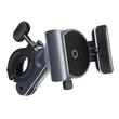 Baseus Suport Telefon pentru Bicicleta PrimeTrip Series, clips magnetic, blocare cu surub,pentru telefoane cu diagonala 5.2 – 7.2 inch, Negru