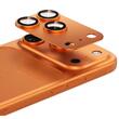 Benks Folie Sticla Camera Glass Warrior Metal Integrated iPhone 17 Pro Max, Portocaliu