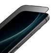 Benks Folie Sticla Premium Glass Warrior Privacy iPhone Air cu aplicator inclus, Black