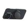 Benks Inel Magnetic stand pentru telefon Kevlar 600D ArmorPop Negru