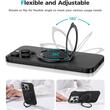 Benks Inel Magnetic stand pentru telefon Kevlar ArmorPop ArmorGrid Negru