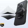 Benks Inel Magnetic stand pentru telefon Kevlar ArmorPop ArmorGrid Negru