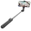 Borofone Selfie Stick Bluetooth, cu trepied și telecomandă, Negru