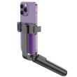 Borofone Selfie Stick Bluetooth, cu trepied și telecomandă, Negru