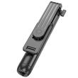 Borofone Selfie Stick Bluetooth, cu trepied și telecomandă, Negru