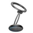 Borofone Suport Auto Star Metal Ring Magnetic, 4.5-7 inch, prindere de bord, Negru