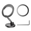 Borofone Suport Auto Star Metal Ring Magnetic, 4.5-7 inch, prindere de bord, Negru