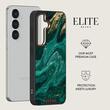 Burga Husa Elite Gold Emerald Pool Samsung Galaxy S25