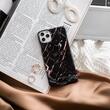 Burga Husa Dual Layer Rose Gold Marble iPhone 16 Pro Max