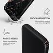 Burga Husa Dual Layer Magsafe Rose Gold Marble iPhone 17