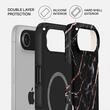 Burga Husa Dual Layer Magsafe Rose Gold Marble iPhone Air