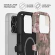 Burga Husa Dual Layer Magsafe Vintage Glamour iPhone 17 Pro