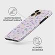 Husa iPhone 13 Pro Burga Dual Layer Wildflower