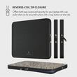 Burga Husa antisoc Laptop 14 inch Almond Latte, cu fermoar, rezistenta la apa
