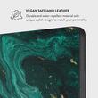 Burga Husa antisoc Laptop 14 inch Emerald Pool, cu fermoar, rezistenta la apa