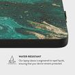 Burga Husa antisoc Laptop 14 inch Emerald Pool, cu fermoar, rezistenta la apa