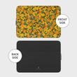 Burga Husa antisoc Laptop 14 inch Orange Lemonade, cu fermoar, rezistenta la apa