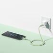 Baseus Cablu Type-C la Type-C 100W, Habitat Series Super Fast Charge, 480Mbps, 2m, Natural Green