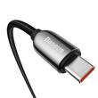 Baseus Cablu Type-C la Type-C 100W Display Fast Charge, 2m Black