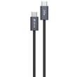 Devia Cablu Extreme Speed Type-C la Type-C Fast Charge PD 240W 5A, 2m, Negru