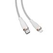 Devia Cablu Star Series Type-C la Lightning Quick Charge PD 27W 3A, Quick Charge 1,5m Alb
