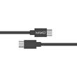 Mako Cablu Fast Charge PD 66W Type-C la Type-C, 1m, Black