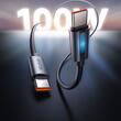 Mcdodo Cablu Type-C la Type-C 100W, Fast Charging, 5A LED, 1.2m, Negru