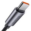 Mcdodo Cablu Type-C la Type-C 100W, Fast Charging, 5A LED, 1.2m, Negru