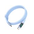 Mcdodo Cablu Type-C la Type-C Digital Display Silicone, Fast Charging, 100W, 1.2m, Albastru