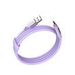 Mcdodo Cablu USB la Type-C Digital Display Silicone Super Fast Charging, 6A, 1.2m, Mov