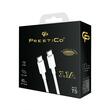 Prestico Cablu T5 Type-C la Type-C Fast Charge, PD, 60W, 1m, Alb
