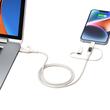 Usams Cablu Shadow Series 6in1, USB-A/Type-C la Type-C/Lightning/Micro, Fast Charging PD ,100W, 1.2m, Bej