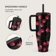 Burga Cana Termos Cherrybomb 1.2 L cu capac anti scurgeri si pai reutilizabil, inox