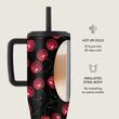 Burga Cana Termos Cherrybomb 1.2 L cu capac anti scurgeri si pai reutilizabil, inox