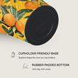 Burga Cana Termos Orange Lemonade 1.2 L cu capac anti scurgeri si pai reutilizabil, inox
