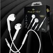 Prestico Casti In-Ear HF3 Jack 3.5mm Alb
