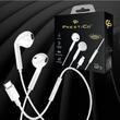 Prestico Casti In-Ear HF3 Type-C Alb