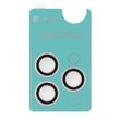 Devia Folie Sticla Camera Peak Series Crystal iPhone 16 Pro / 16 Pro Max pachet de 3 buc Transparent