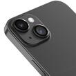 Devia Folie Sticla Camera Peak Series iPhone 15 / 15 Plus pachet de 2 buc Negru