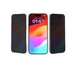 Devia Folie Sticla Van Series Full Privacy iPhone 15 Pro, cu kit montare Negru