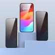 Devia Folie Sticla Van Series Full Screen Privacy Twice iPhone 15 Pro Negru