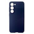 Devia Husa Carbon Fiber Texture Shockproof Samsung Galaxy S23 Plus Albastru