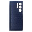 Devia Husa Carbon Fiber Texture Shockproof Samsung Galaxy S23 Ultra Albastru